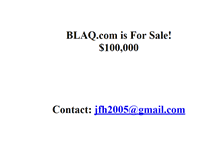 Tablet Screenshot of blaq.com